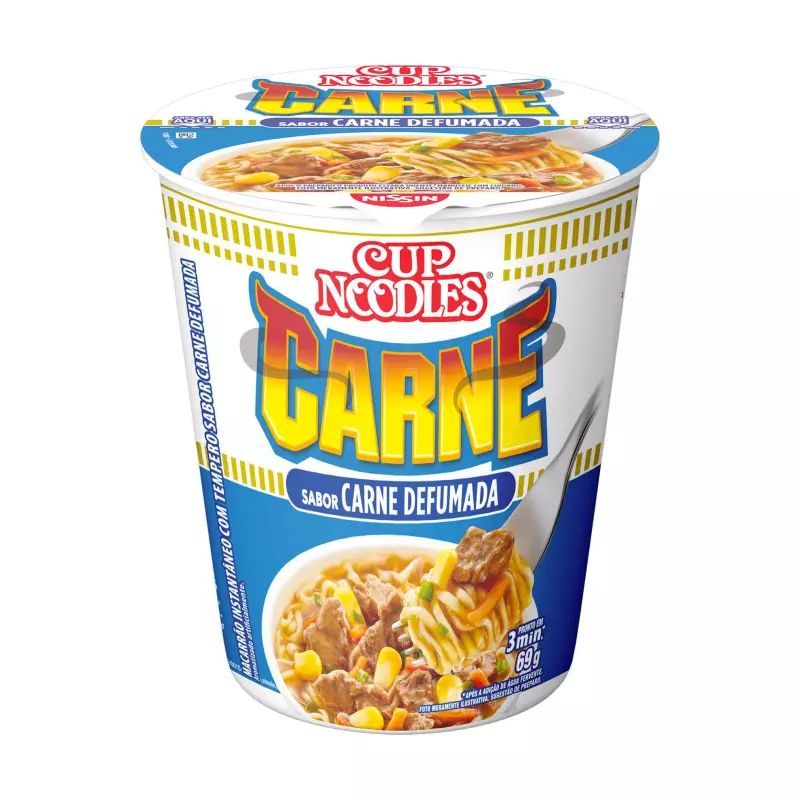 Cup Noodles Carne Defumada 72g