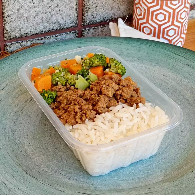 Mounjaro carne e legumes