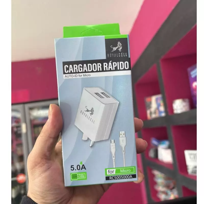 CARGADOR FICHA MICRO