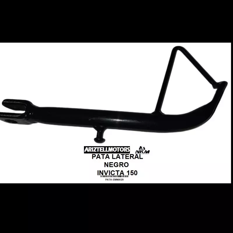 PATA LATERAL NEGRO INVICTA 150 NKM