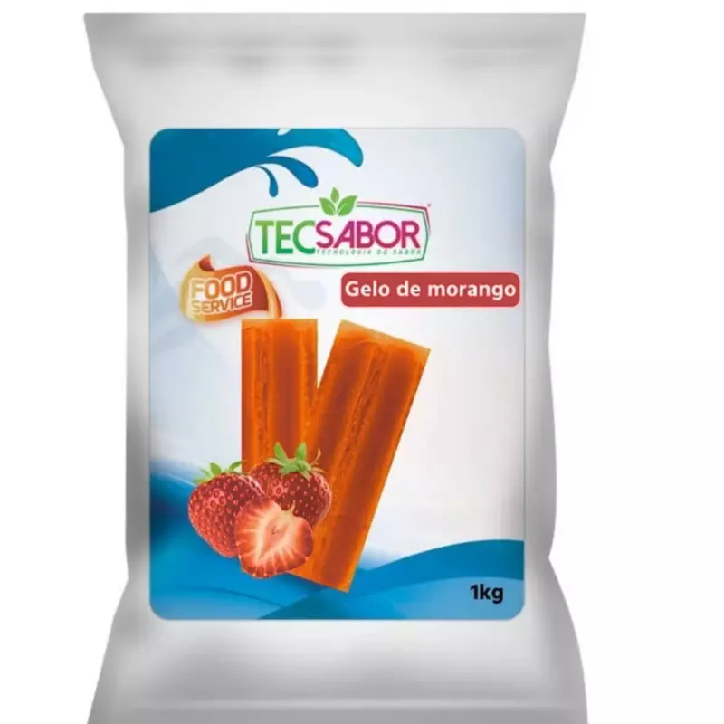 Gelo de Morango 500g
