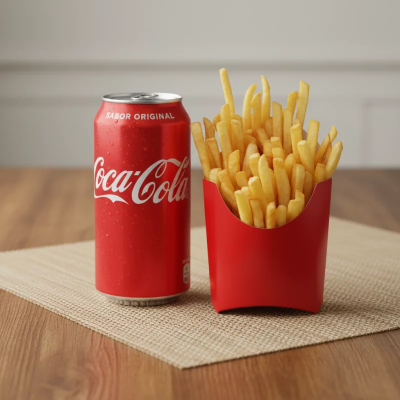 Batata + Refrigerante