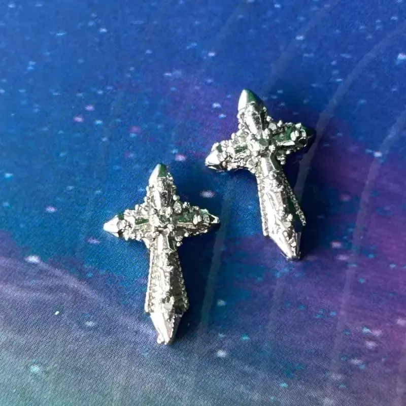 Par De Cruz N•4 Prata