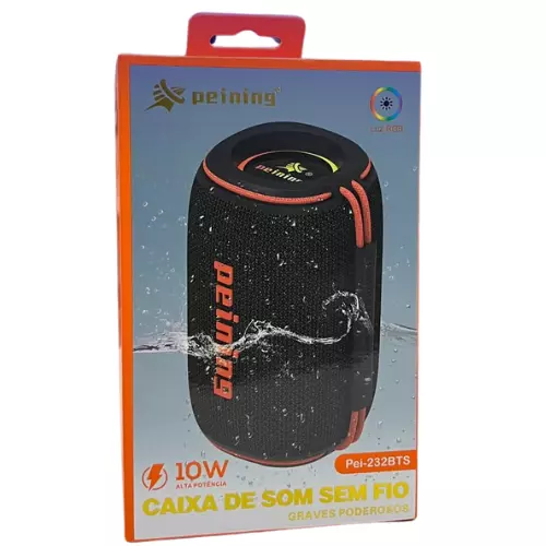 CAIXA DE SOM PEINNING 10W PEI-232BTS
