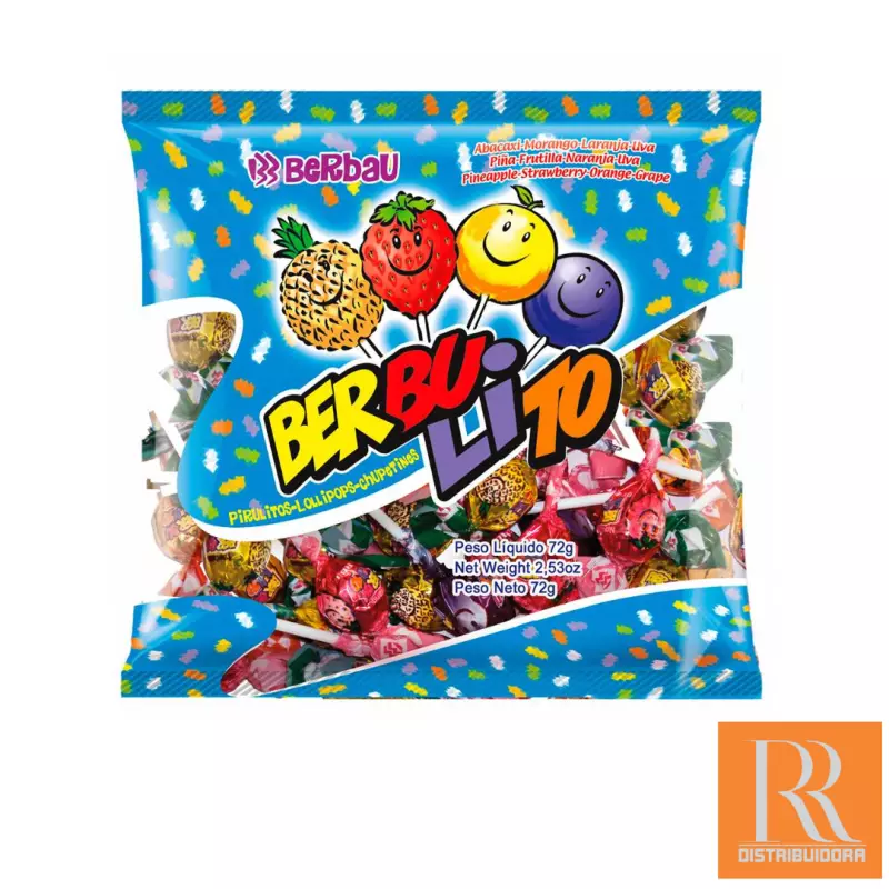 PIRULITO BERBULITO 600 G BERBAU