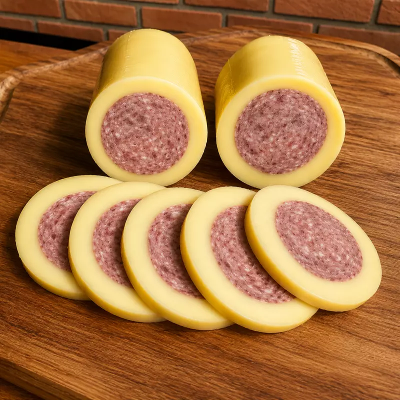 Queijo provolone recheado com lombo