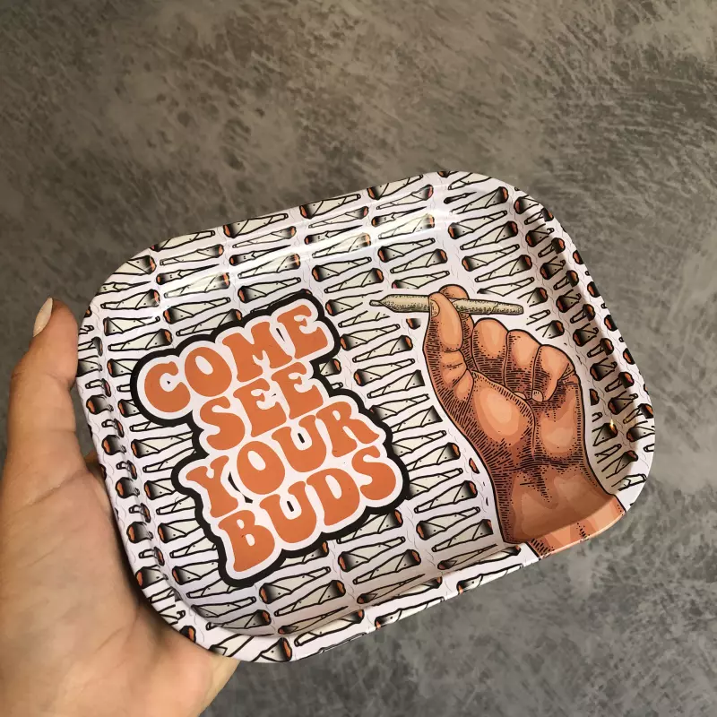 Bandeja come see your buds pequena