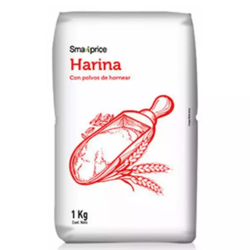 HARINA C/POLVO 1KG SMART PRICE