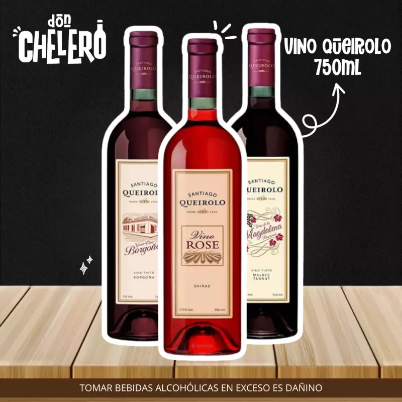 VINO QUEIROLO X 750 ML.
