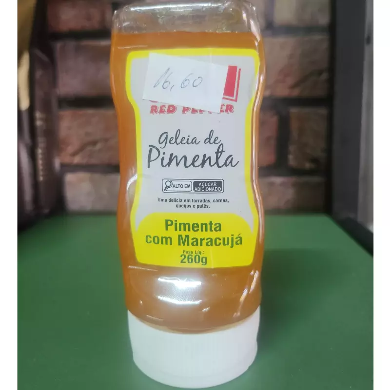GELEIA PIMENTA E MARACUJÁ