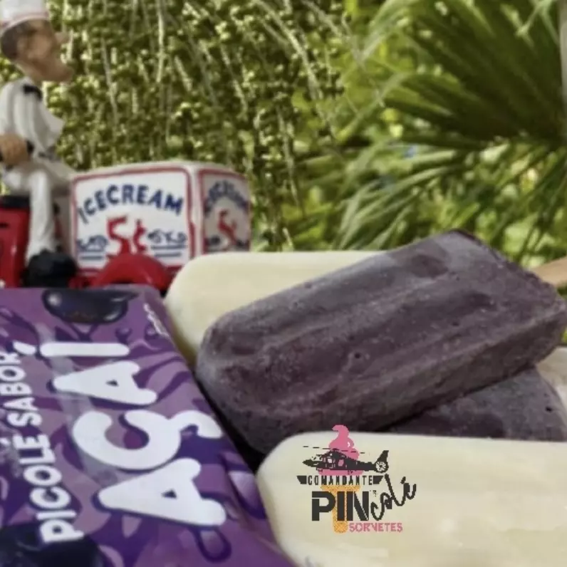 Picolé de Açaí