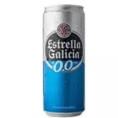Cerveja Zero Álcool Estrella Galicia