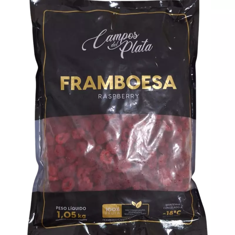 Framboesa Fruta 1,05Kg Campos Plata