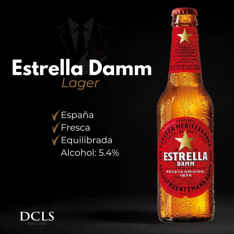 Estrella  Damm botella
