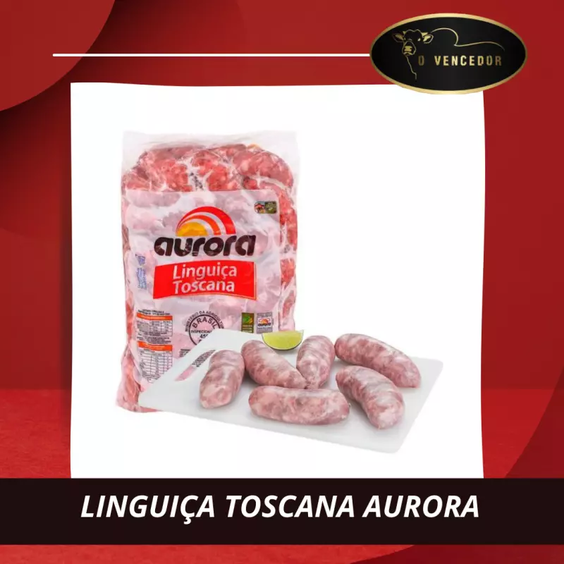 LINGUIÇA TOSCANA AURORA - 500g