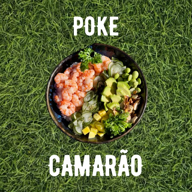 poke camarão
