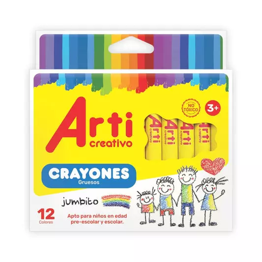 CRAYONES GRUESOS JUMBITO