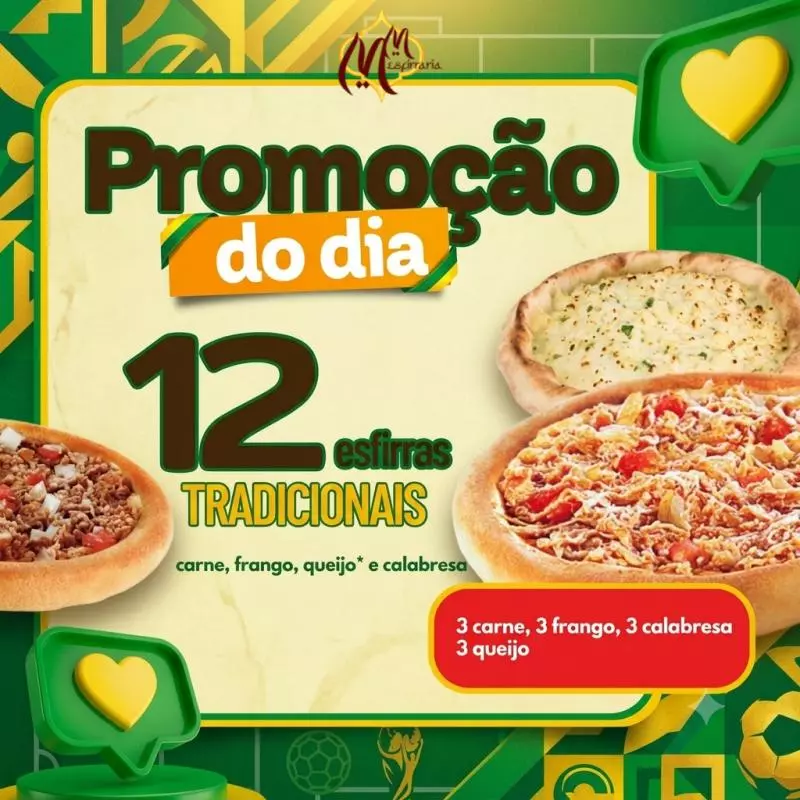 12 ESFIRRAS TRADICIONAIS