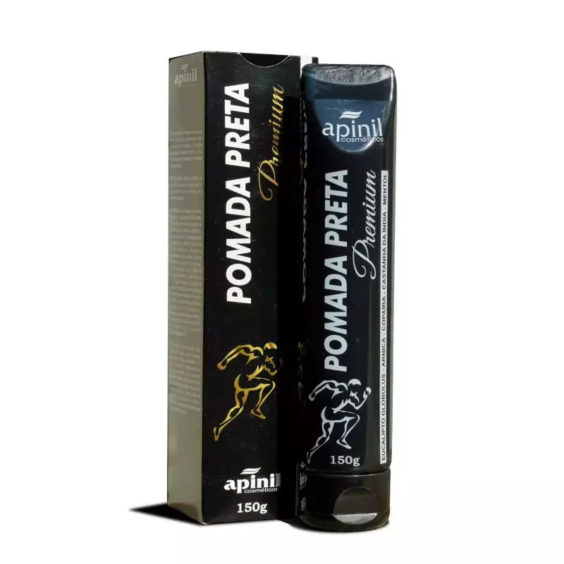 POMADA PRETA PREMIUM 150g Apinil