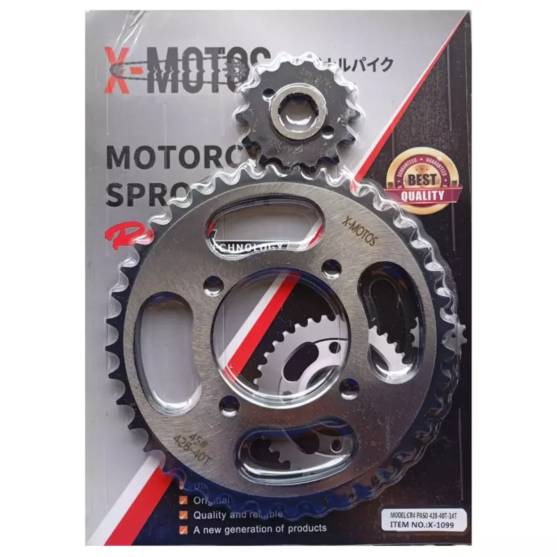 SET SPROCKET CR4 40T 14T XMAX