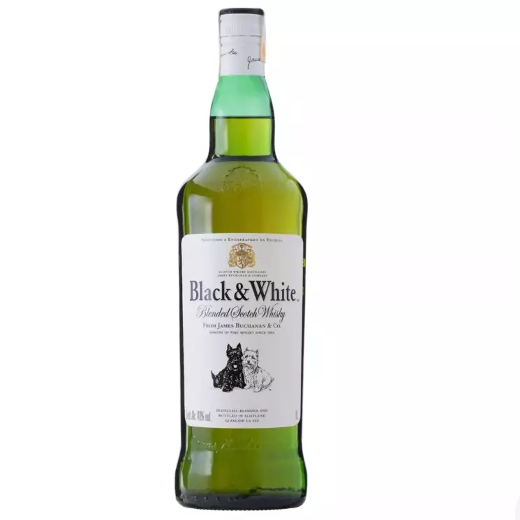Whisky  Black & White 1L