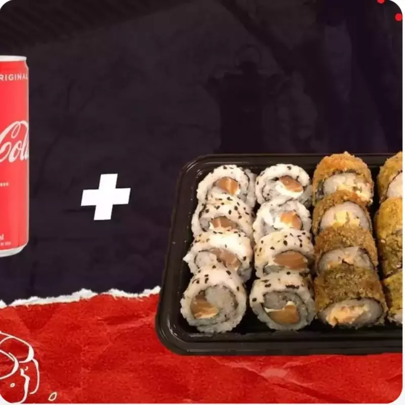 16 Sushis + Coca-Cola (43)