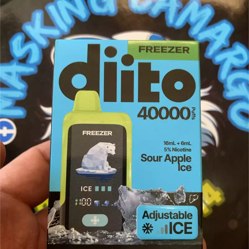 Diito- Sour Apple Ice 🍏🍎🧊