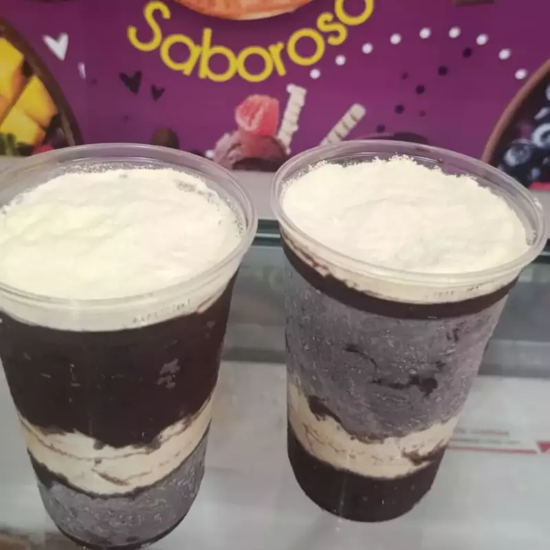 Açaí c leite em pó