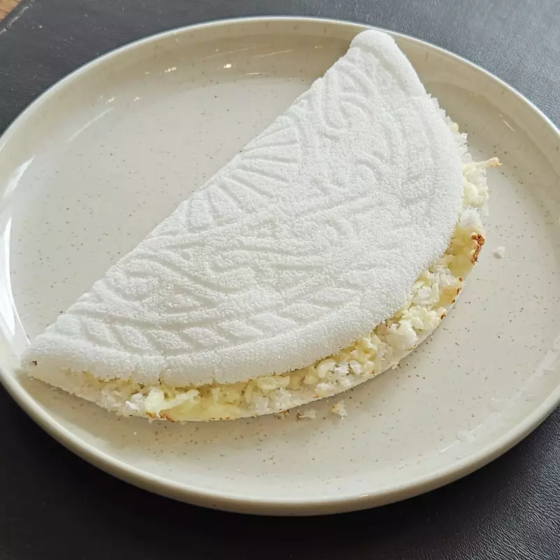 Coco e queijo