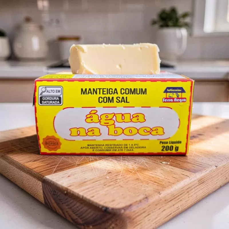 Manteiga com sal 200g