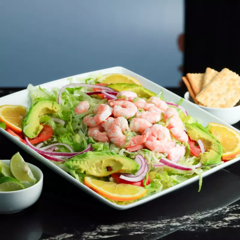 Ensalada Camarón y Pulpo