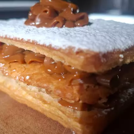 Mil Folhas de Doce de Leite