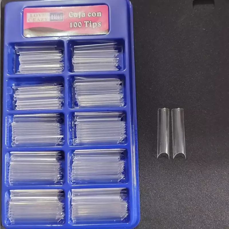 Uñas Curva C XL (Transparente)