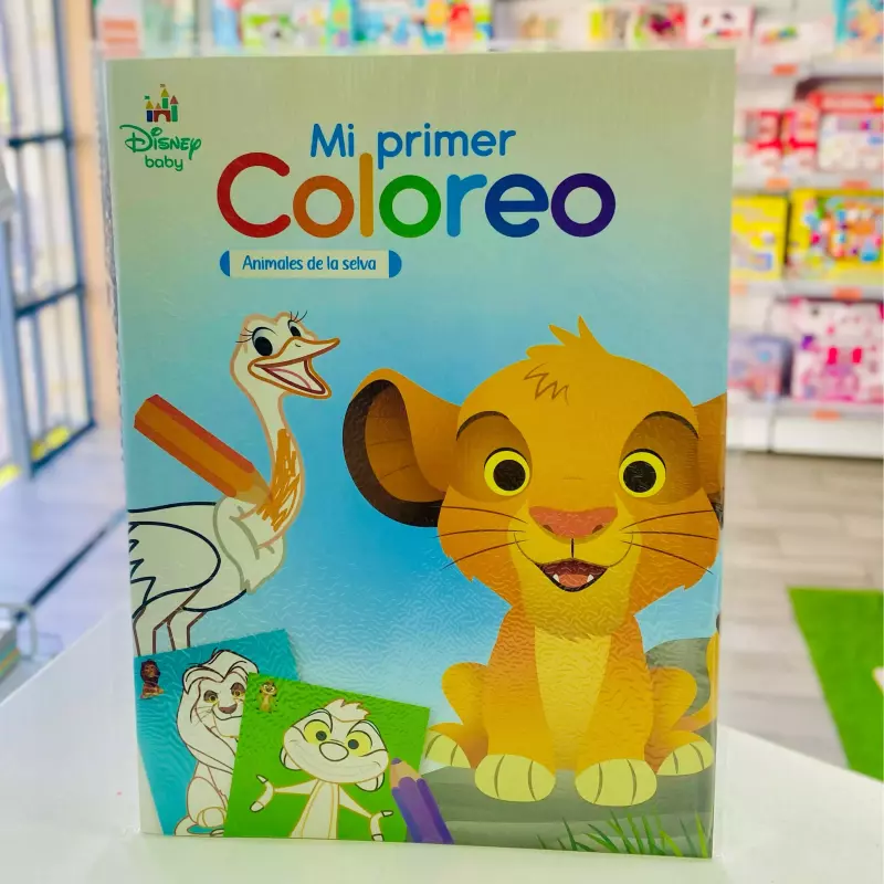 EL REY LEÓN - MI PRIMER COLOREO
