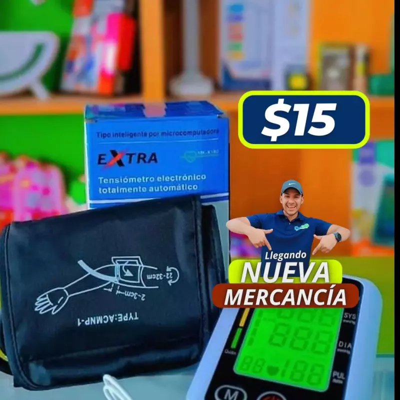 Tensiómetro digital recargable