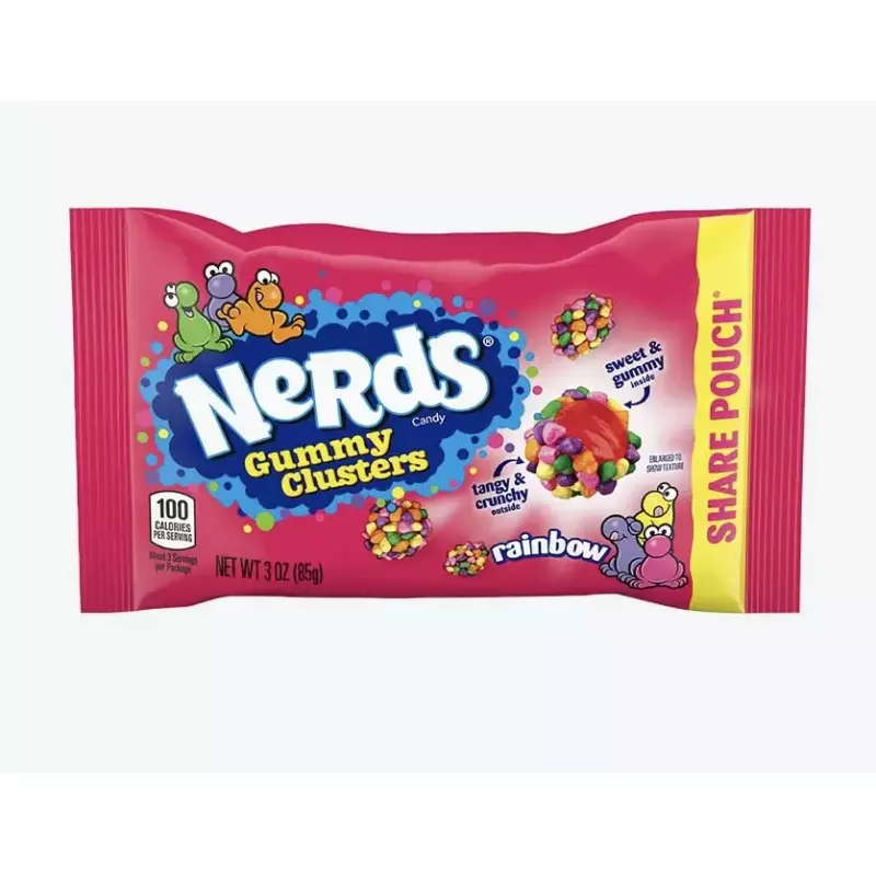 Nerds gummy clusters rainbow 3oz