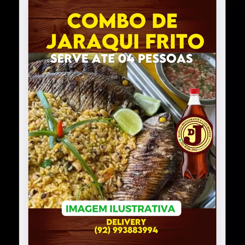 COMBO DE JARAQUI FRITO CX 25 +PET 1L