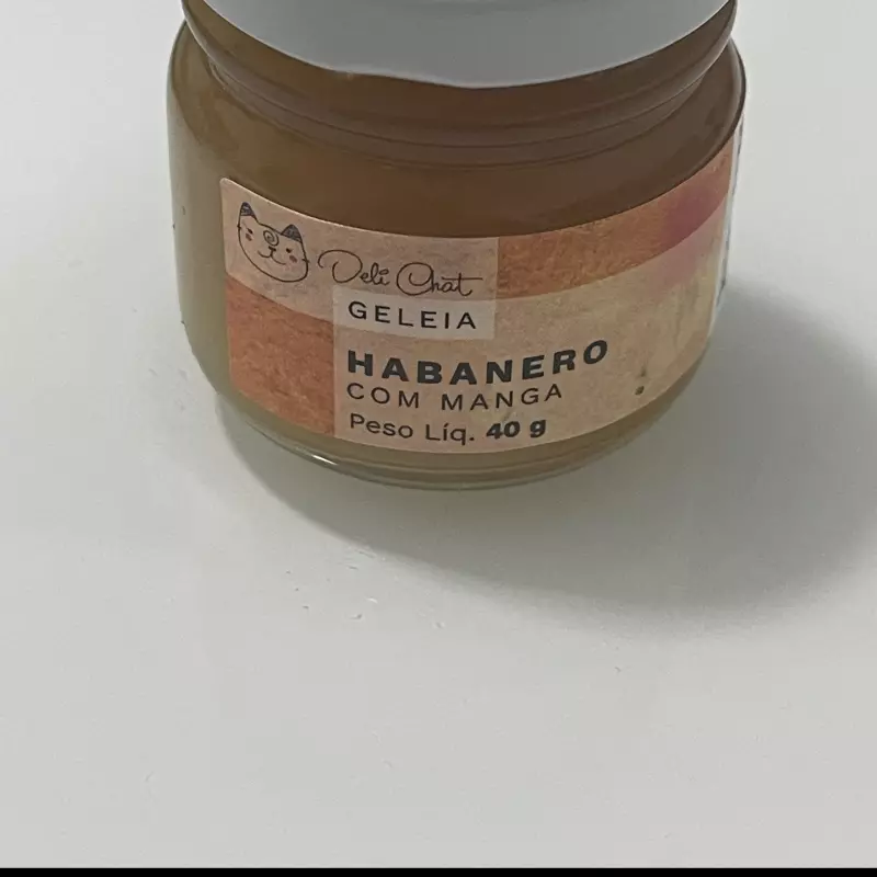 Geleia de Habanero com Manga