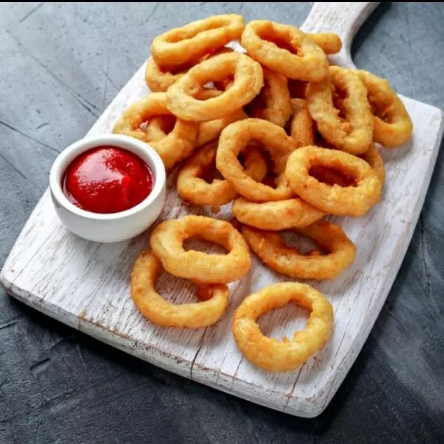 Onion rings 100gr