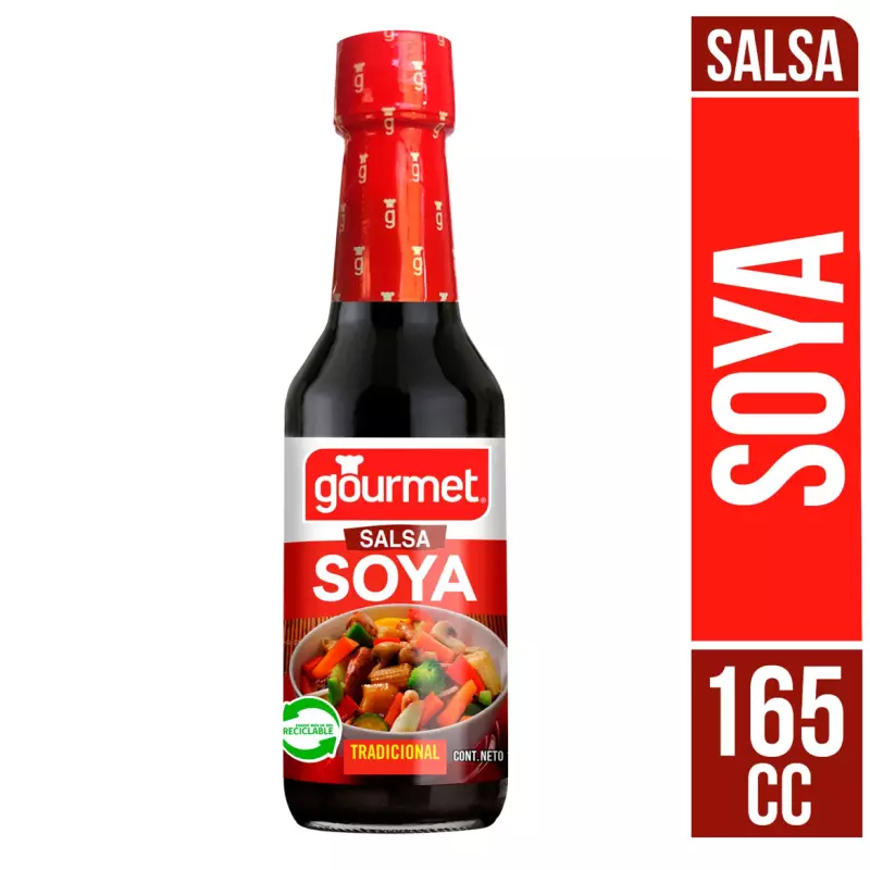 Salsa de Soya Gourmet 165 c.c.