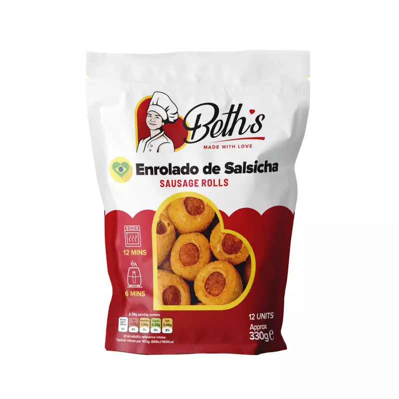 Enrolado de Salsicha Beth's 12 un