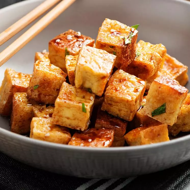 M23-Carne c/ Taufu frito