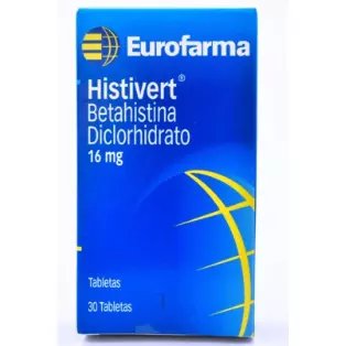 HISTIVERT 16MG 30 TABLETAS