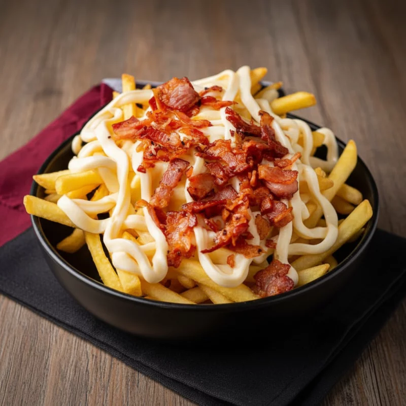 Batata c/ Bacon e catupiry P