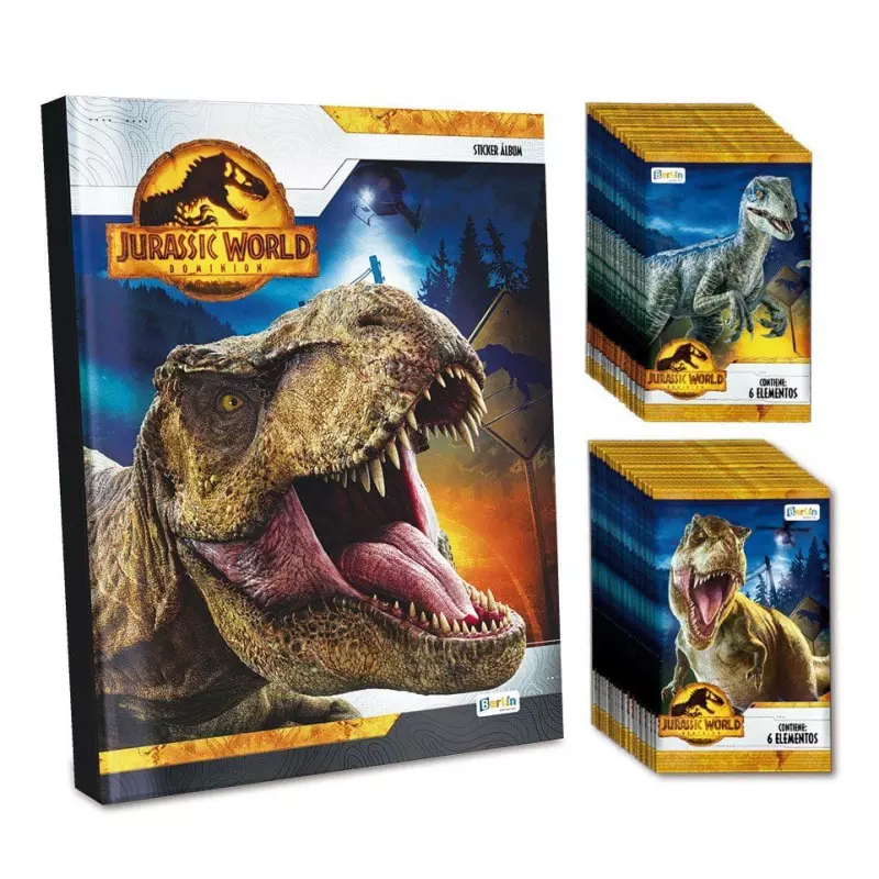 Álbum Jurassic completo - Tapa Dura