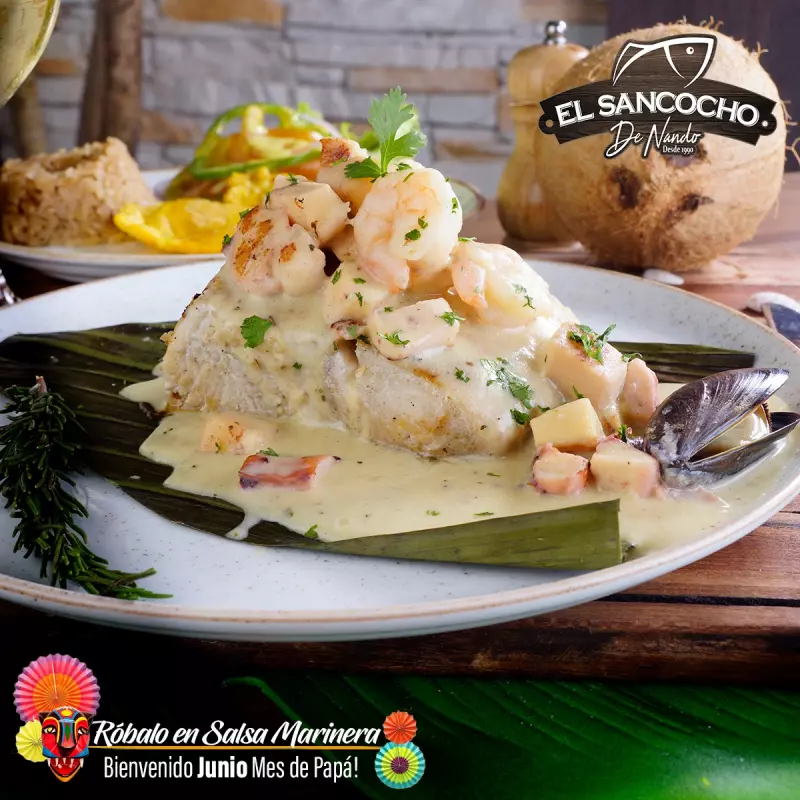 RÓBALO EN SALSA MARINERA