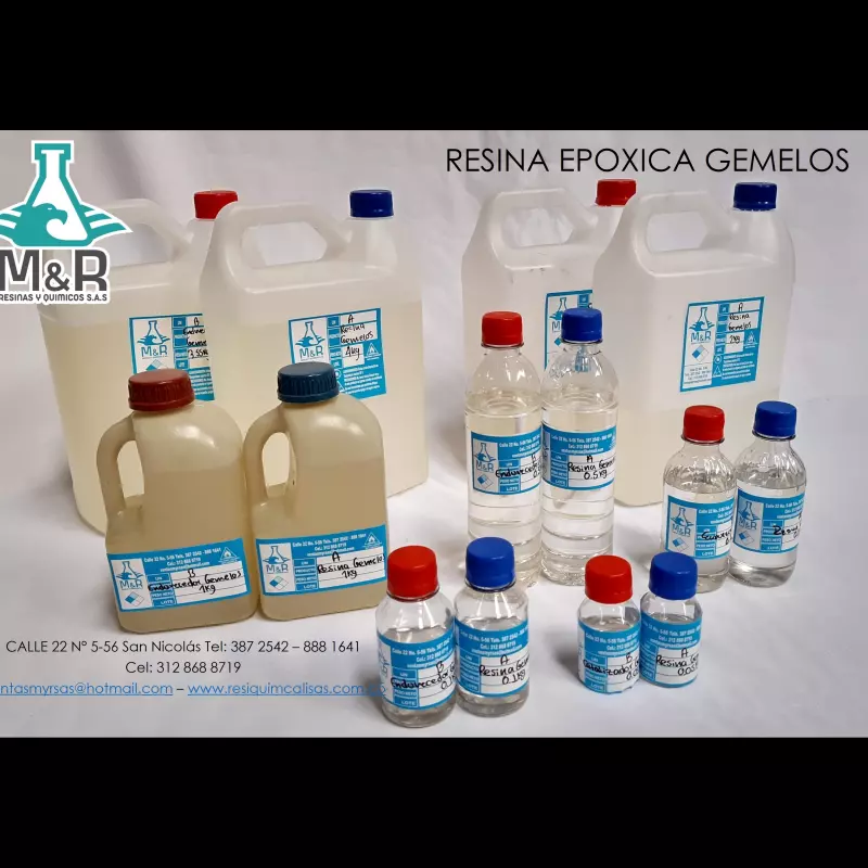 RESINA EPOXICA GEMELOS 1a1 (volumen)