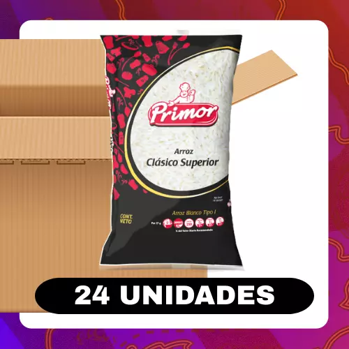 Bulto Primor Arroz Clásico 900g