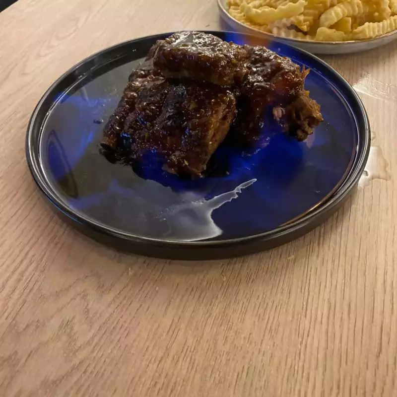 Costillas fuego