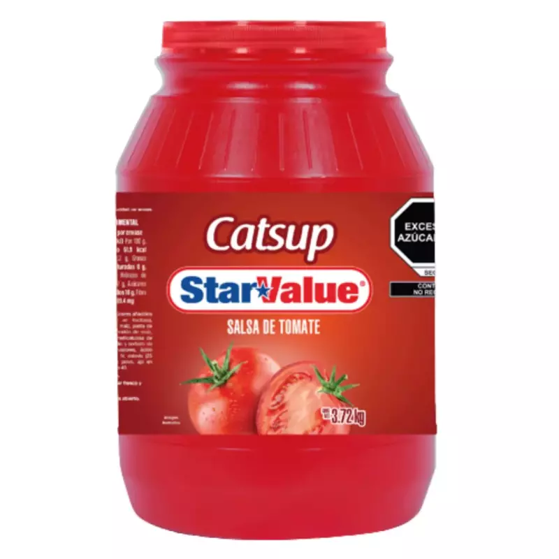 BOTE CATSUP STAR VALUE 3.72KG